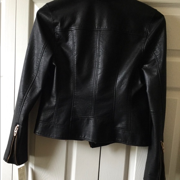 Brand New Blank NYC Black leather jacket - Picture 5 of 5